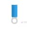Te Connectivity Ring Terminal, #6 Stud Size, 16 AWG, 300 V, Nylon Insulated, Blue 2-320561-3 - alternate 5